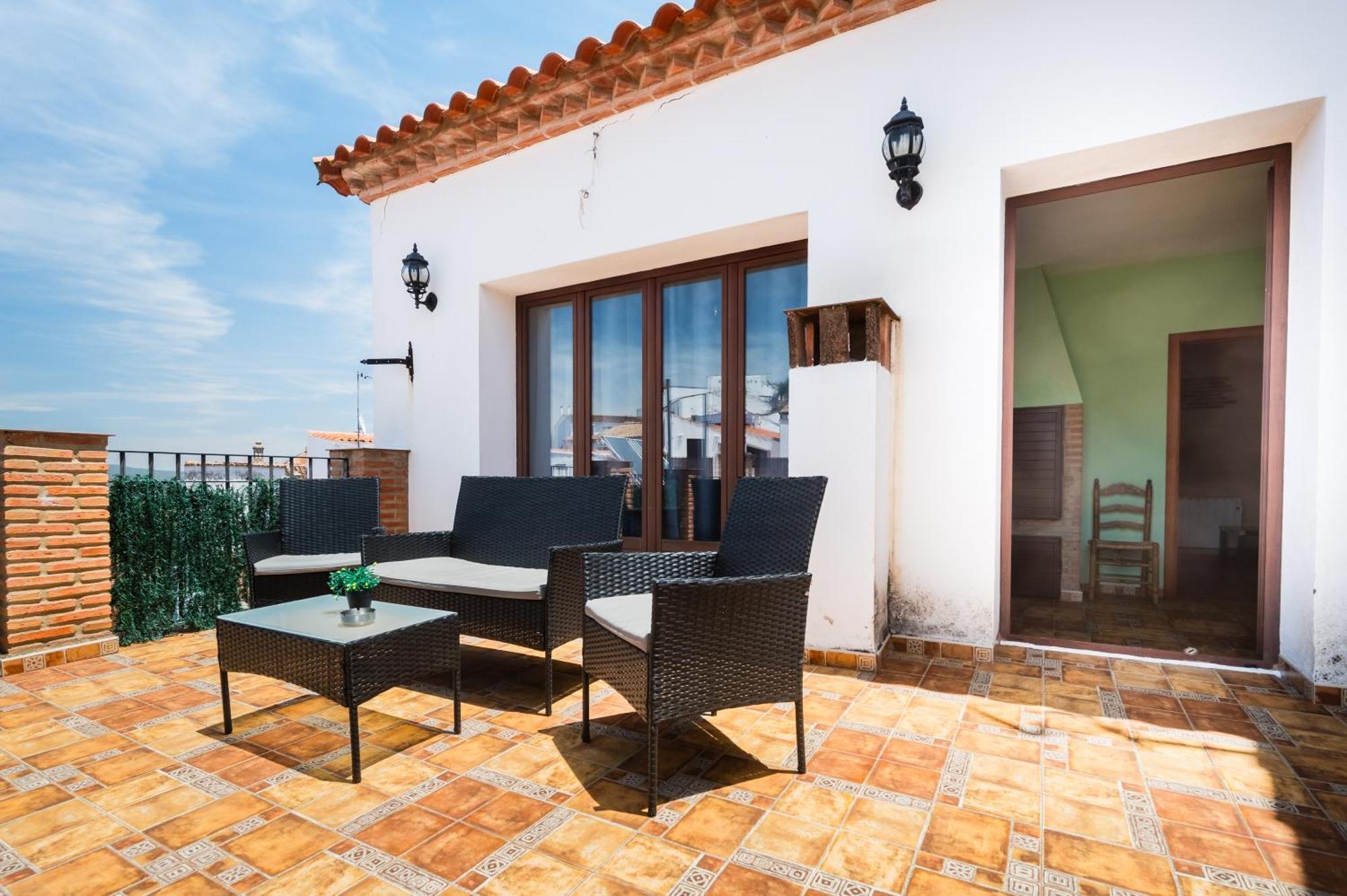 Vila Esencia Del Paladin Zufre Exteriér fotografie