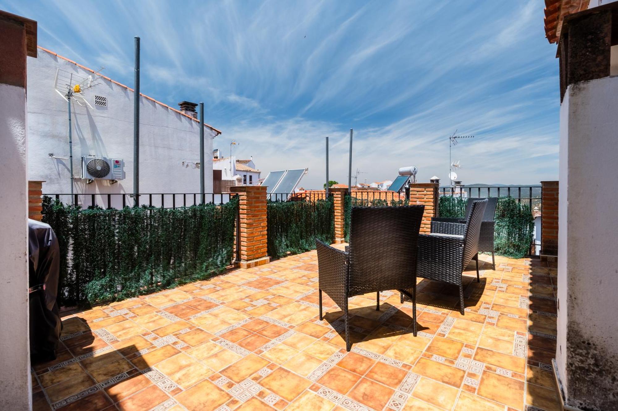 Vila Esencia Del Paladin Zufre Exteriér fotografie